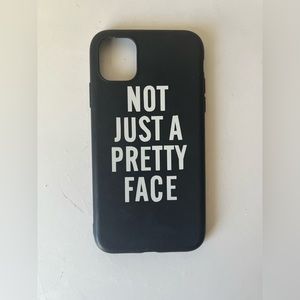Not just a pretty face iPhone 11 phone case